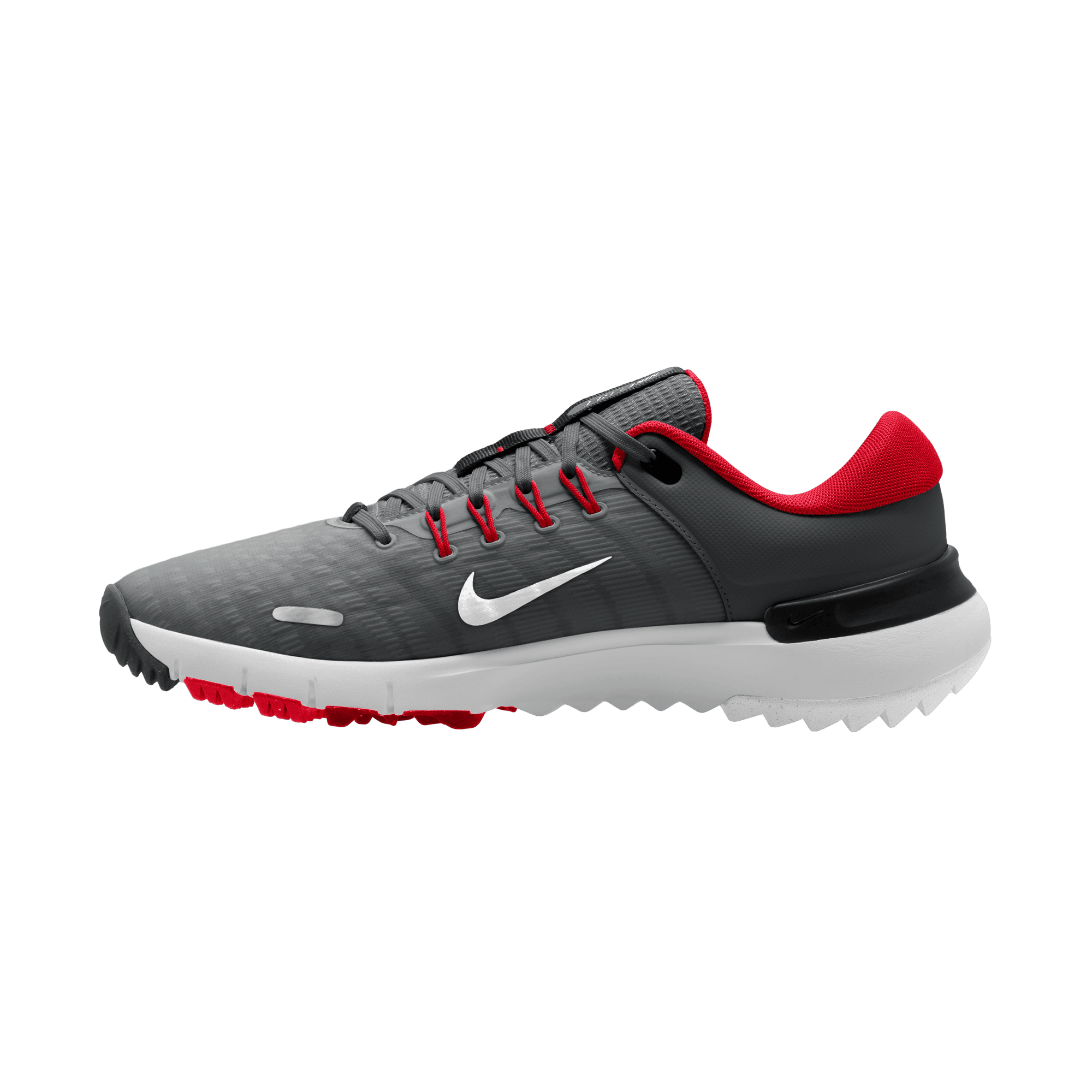 Prior Generation - Free Golf Spikeless Golf Shoe - Grey/Red