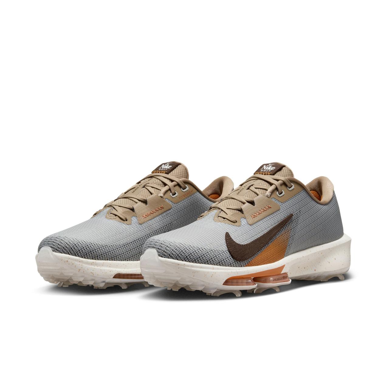 Air Zoom Infinity Tour NXT 2 NRG Spikeless Golf Shoe - Grey/Brown