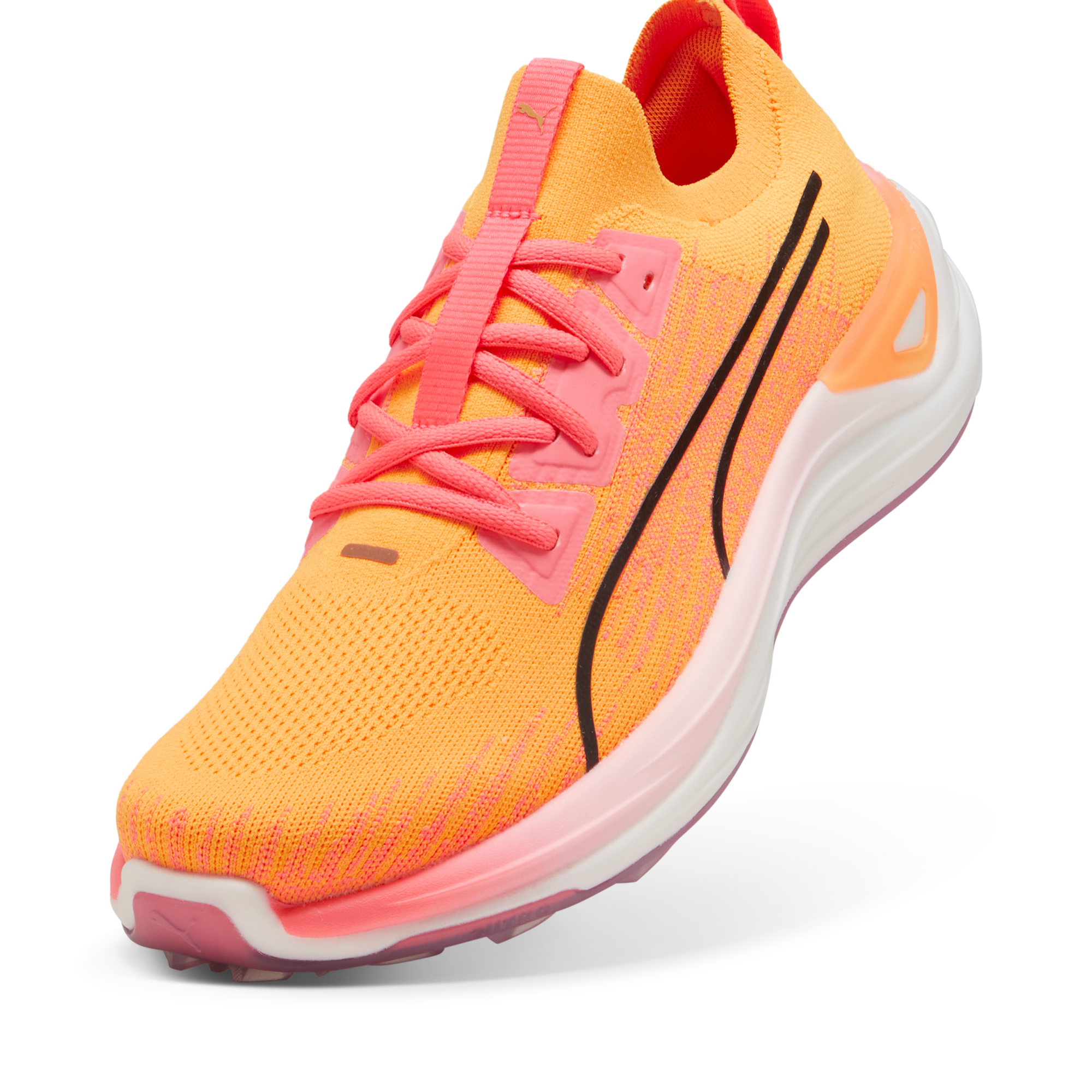 Men's Electrocat Nitro Fire Glow Spikeless Golf Shoe - Orange/Multi