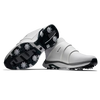 Men's HyperFlex BOA Spiked Golf Shoe - White/Grey