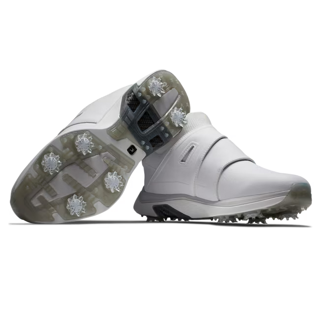 Men's HyperFlex Carbon BOA Spiked Golf Shoe - White | FOOTJOY