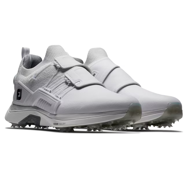 Men's HyperFlex Carbon BOA Spiked Golf Shoe - White | FOOTJOY