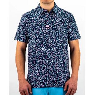 Men's Daisy Daze Short Sleeve Polo