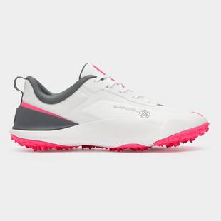 Men's G/18 T.P.U. Spikeless Golf Shoe - White/Pink