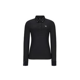 Women's Essential Long Sleeve Polo ANEW