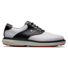 Chaussure Traditions sans crampons pour hommes - Blanc et noir