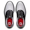 Chaussure Traditions sans crampons pour hommes - Blanc et noir