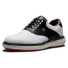 Chaussure Traditions sans crampons pour hommes - Blanc et noir