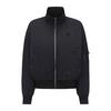 Veste à col montant et à glissière pour femmes