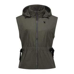 Women's Full Zip Hooded Vest