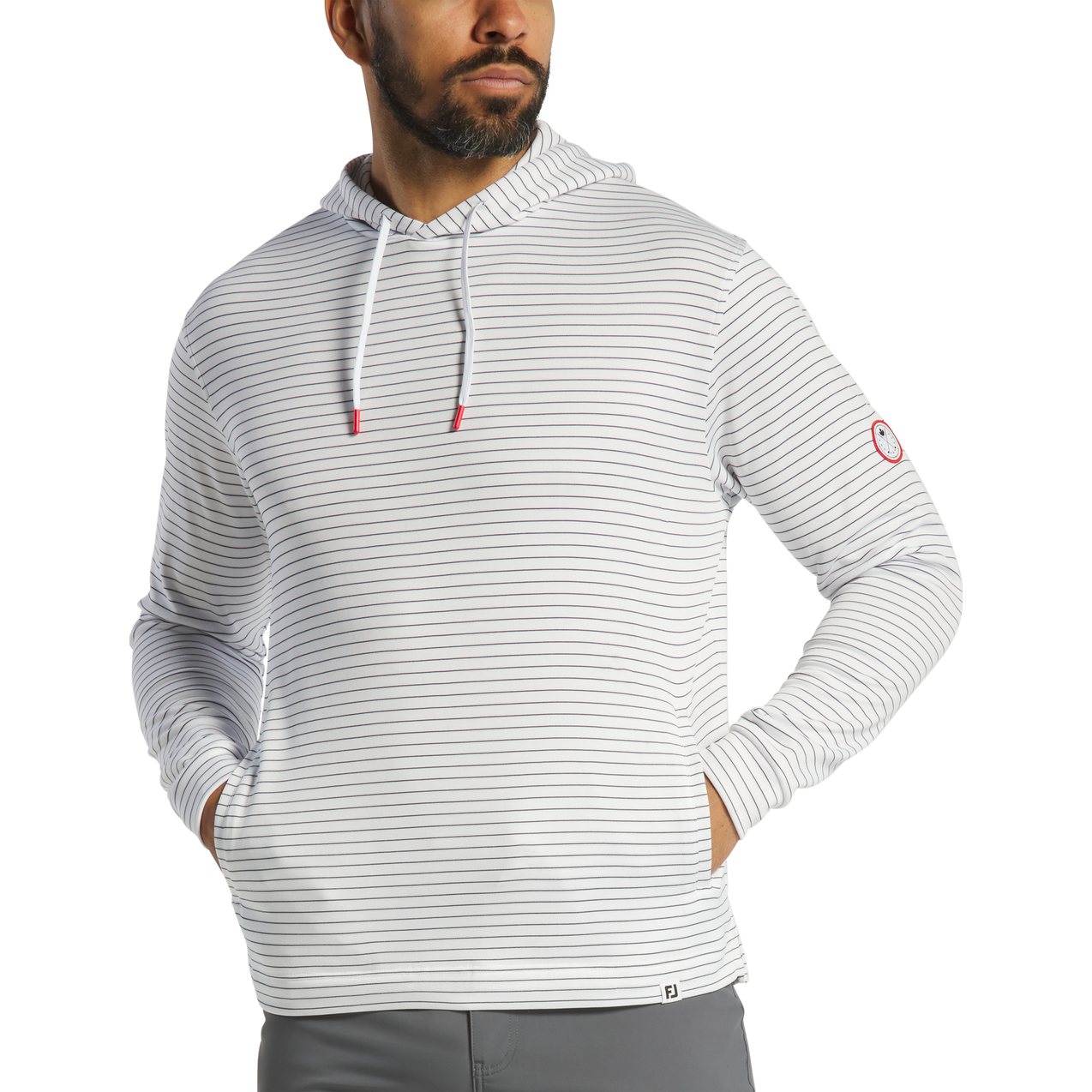 Men's Canada Striped Hoodie