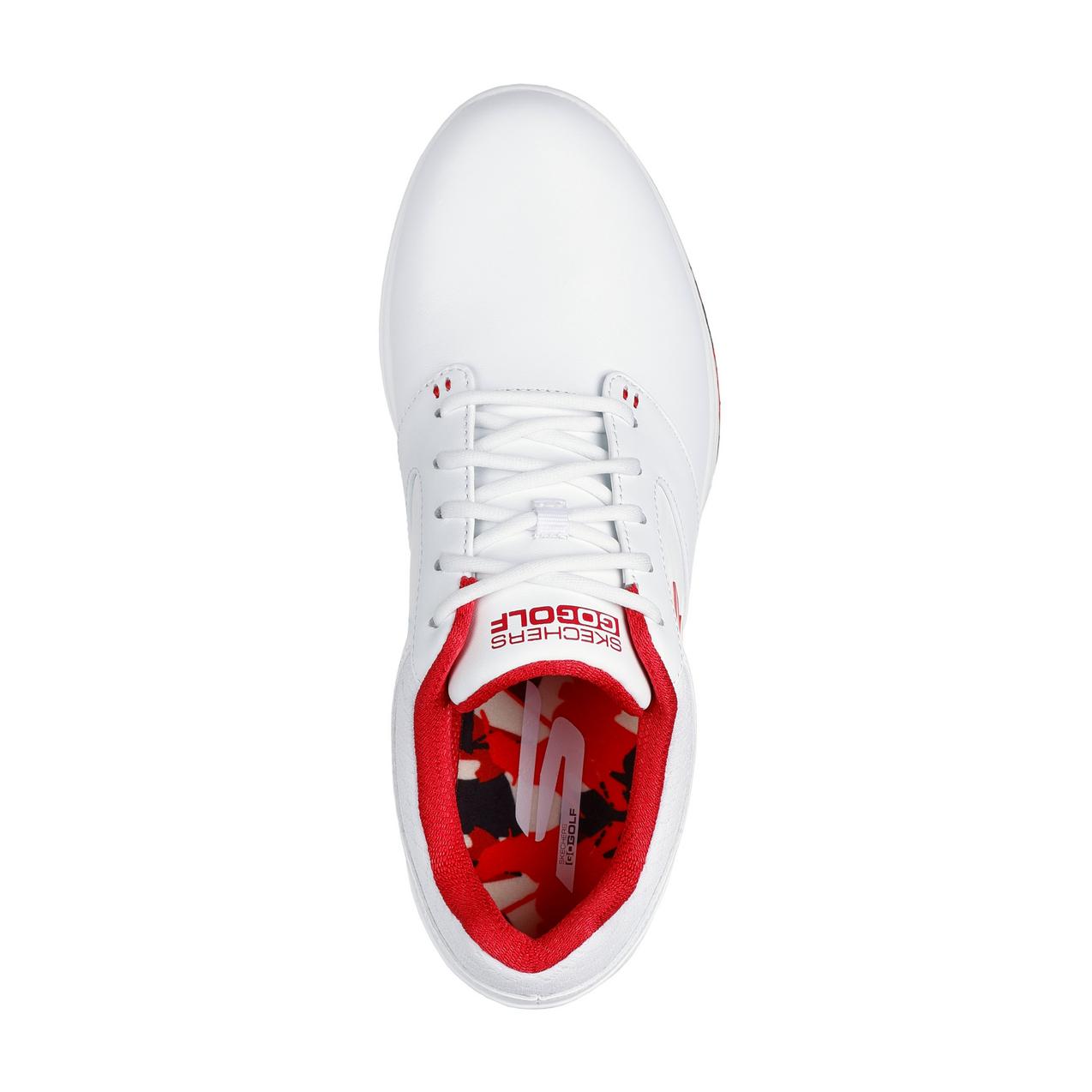 Brooke Henderson LE Women's Go Golf Elite 3 Spikeless Golf Shoe - White/Red