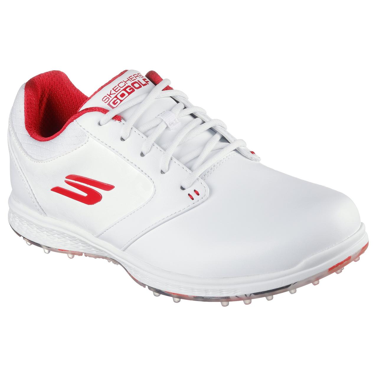 Brooke Henderson LE - Women's Go Golf Elite 3 Spikeless Shoe White/Red