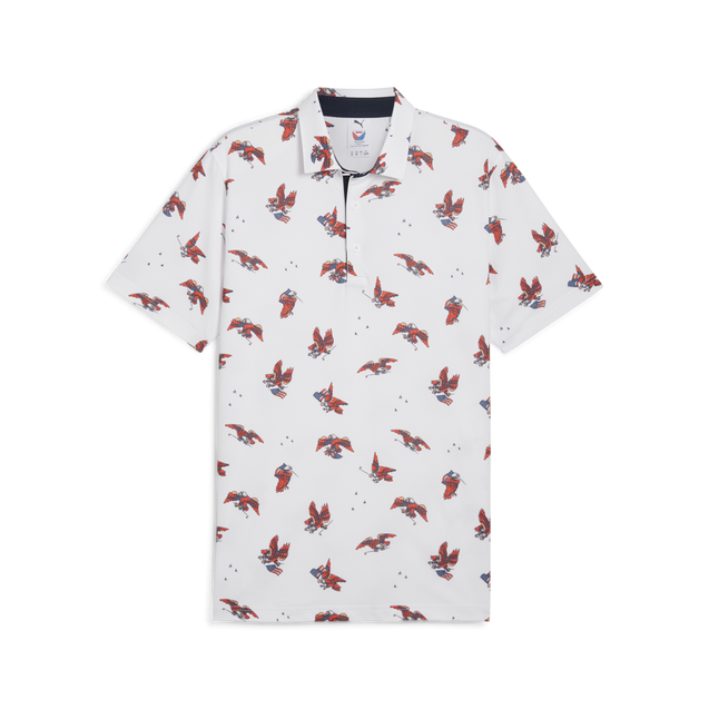 Men's Puma x Volition Flying Eagles Short Sleeve Polo PUMA