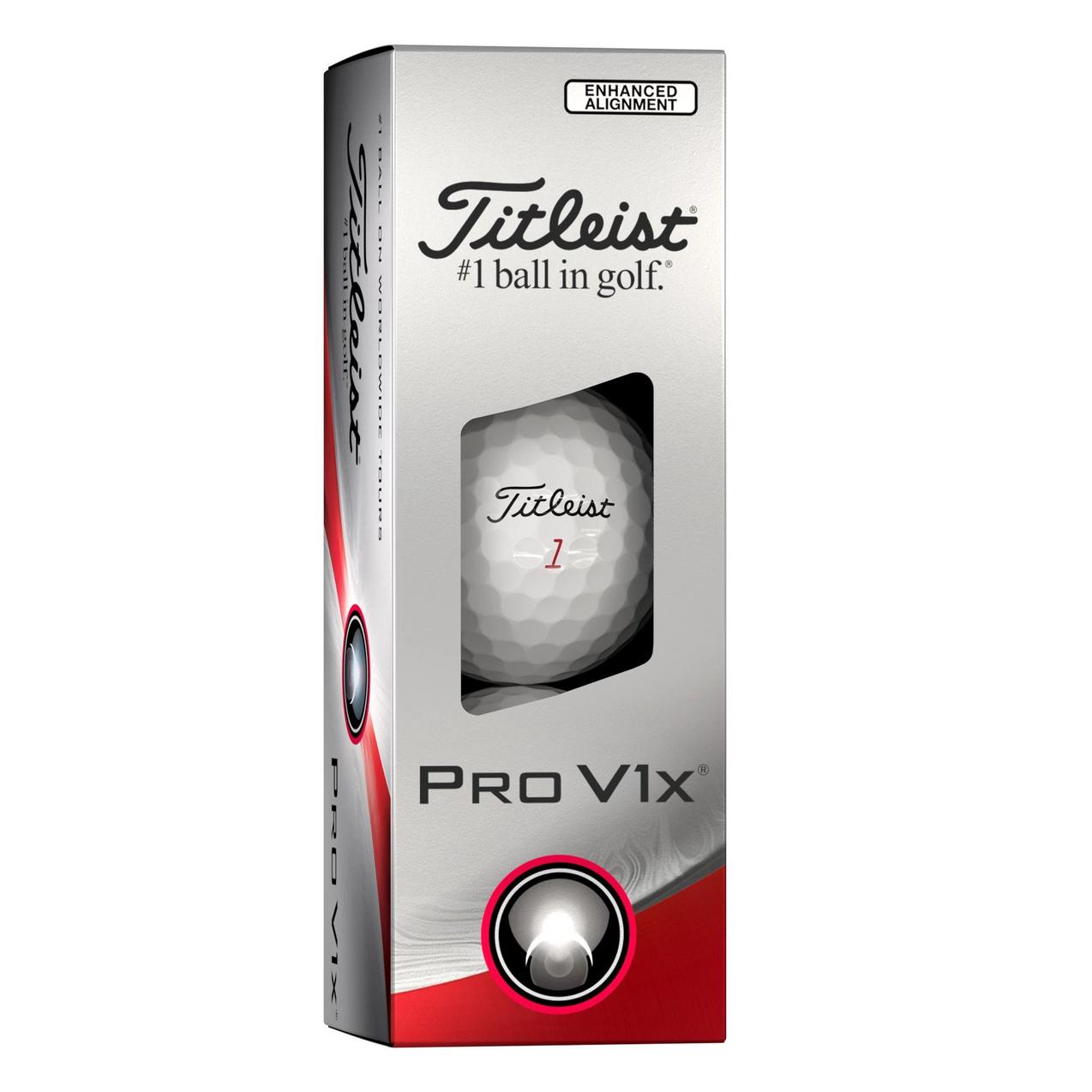 Pro V1x Golf Balls - Enhanced Alignment