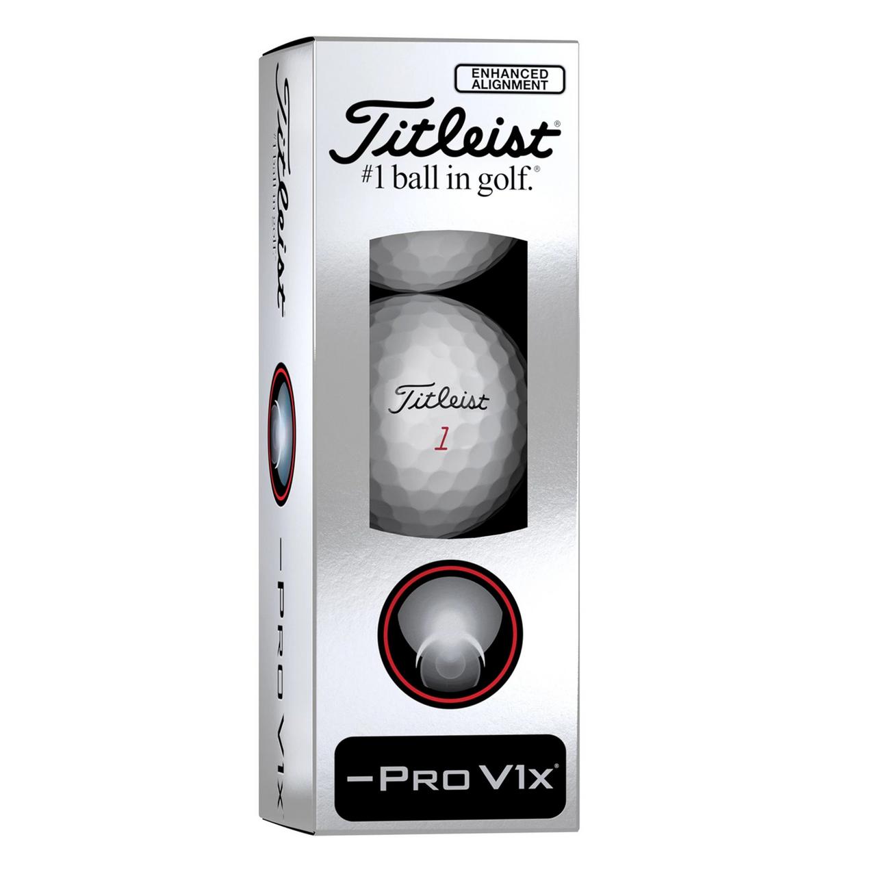 Pro V1x Left Dash Golf Balls - Enhanced Alignment