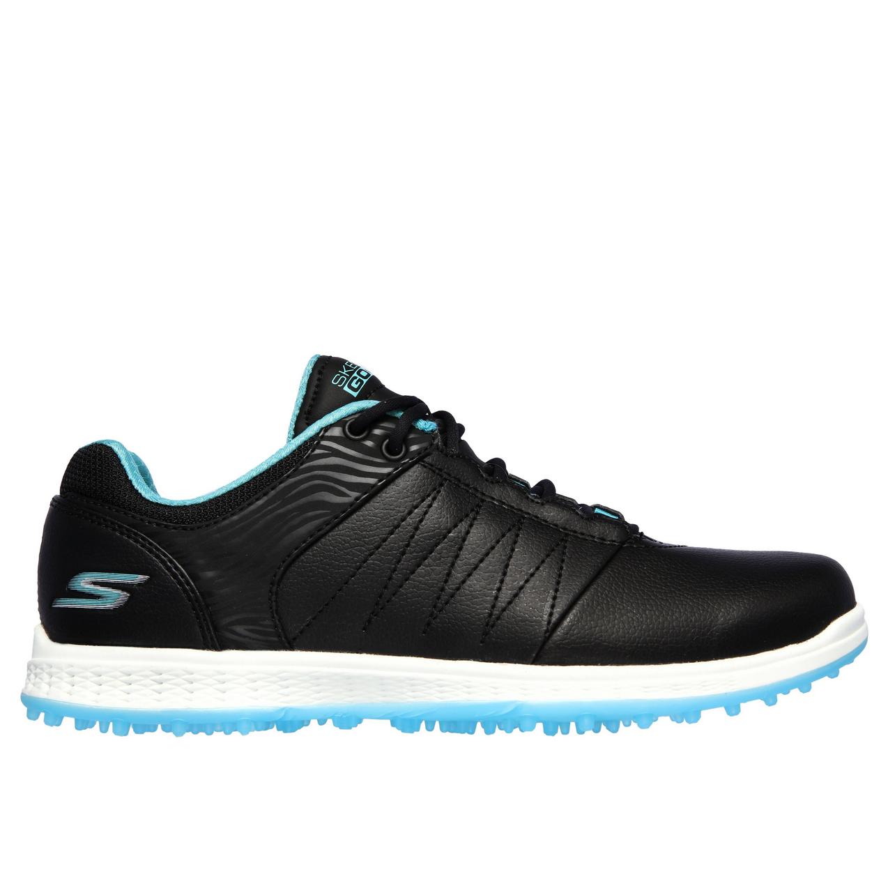 Women's Go Golf Pivot Spikeless Shoe - Black/Turquoise