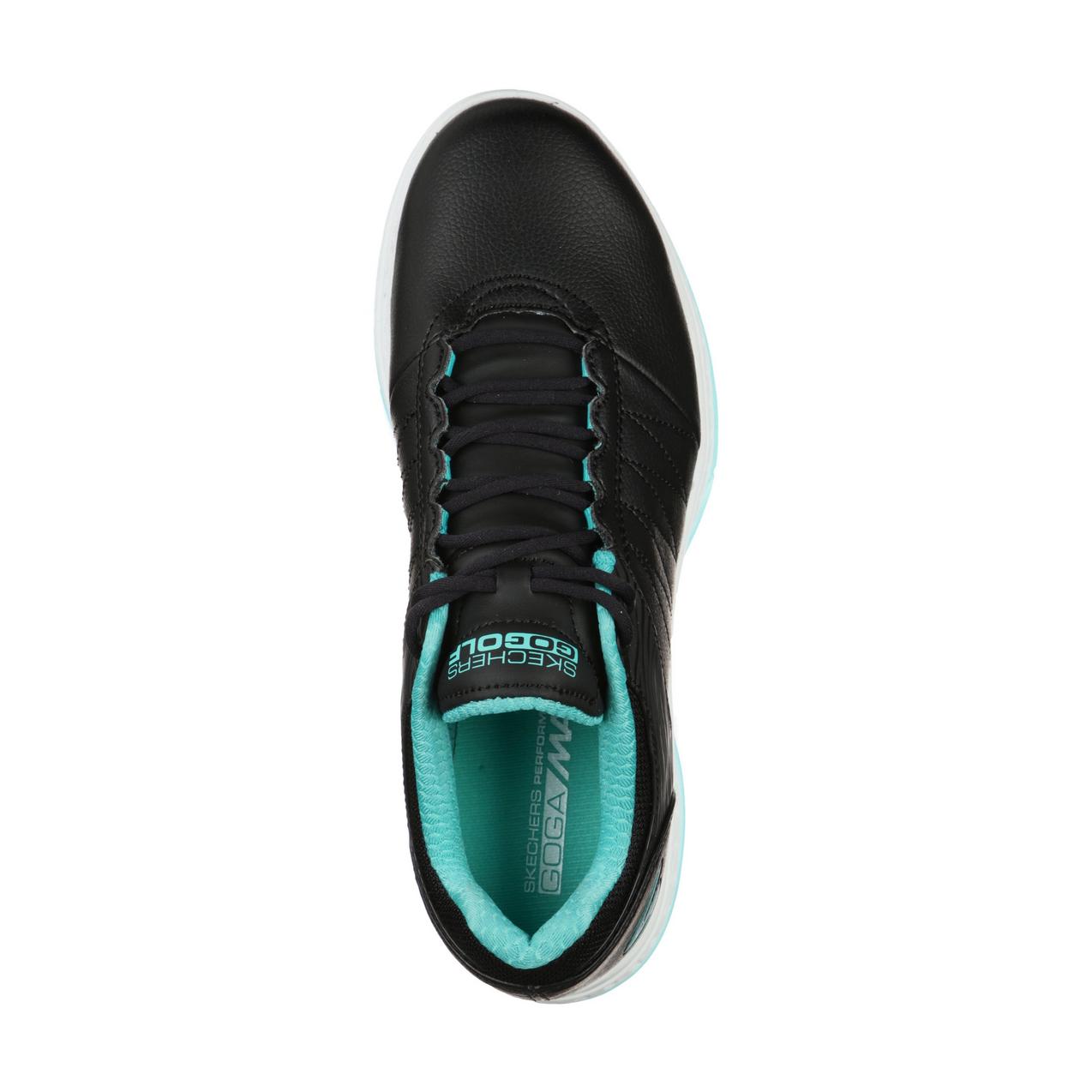 Women's Go Golf Pivot Spikeless Shoe - Black/Turquoise