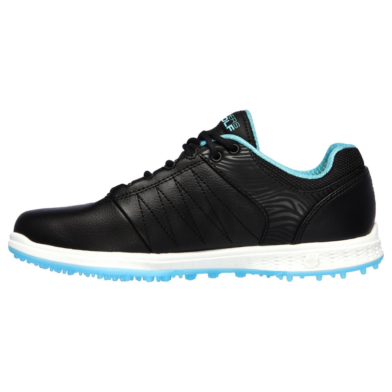 Women's Go Golf Pivot Spikeless Shoe - Black/Turquoise