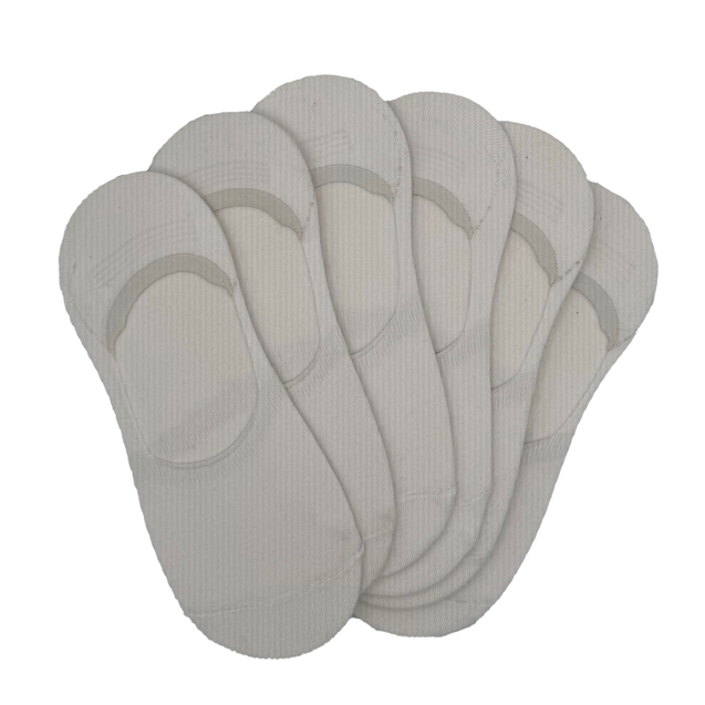 Women's Solid Sport Sneaker Liner-6 Pack K-BELL