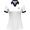 WHITE | Women's Colour Block Short Sleeve Polo