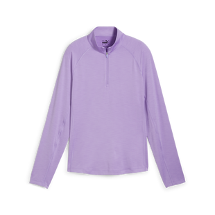 Women's YouV Solid 1/4 Zip Long Sleeve Top