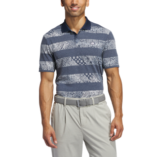 Men's GO-TO Print Short Sleeve Polo ADIDAS