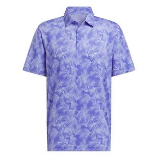 Men's Ultimate365 Pine Print Short Sleeve Polo ADIDAS