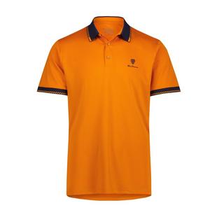 Men's Checker Pique Short Sleeve Polo