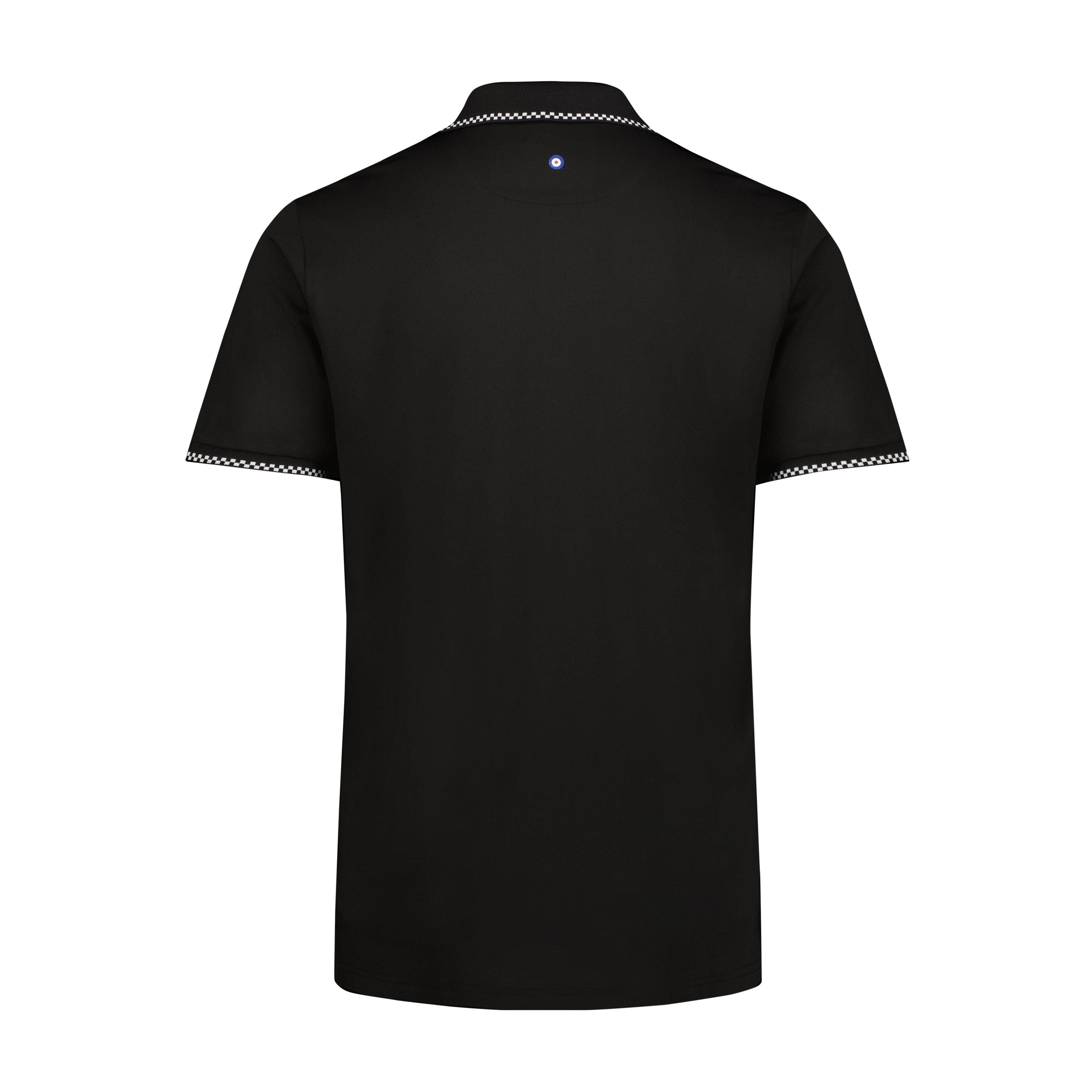 Men's Checker Rib Tech Pique Short Sleeve Shirt