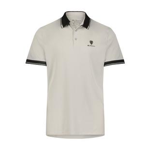 Men's Checker Rib Tech Pique Short Sleeve Shirt BEN SHERMAN