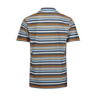 Men's Multi Stripe Short Sleeve Polo BEN SHERMAN