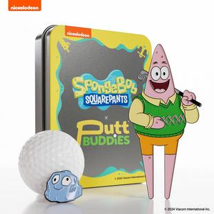 Marqueur de balle et outil de réparation de divot Golf Patrick and Pete PUTT BUDDIES