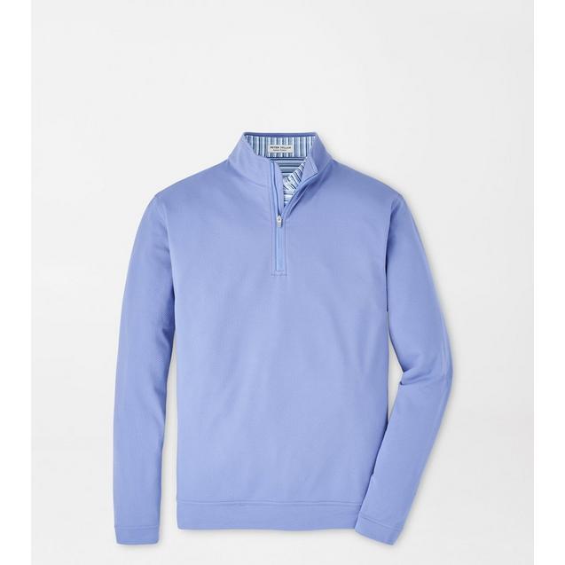 Men's Perth Cross Hatch Performance 1/4 Zip Pullover PETER MILLAR