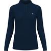 Women's Mesh Long Sleeve Polo