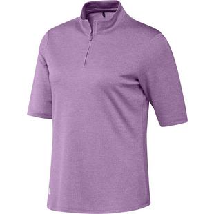 Women's Ultimate 1/4 Zip Short Sleeve Polo ADIDAS
