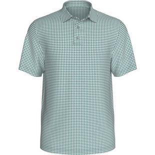 Men's Regimental Geo Print Short Sleeve Polo