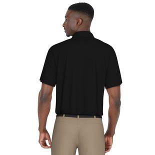 Men's Fine Line Energy Chest Print Short Sleeve Polo PGA TOUR