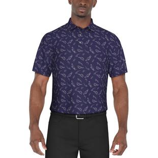 Men's Solarized Conversational Print Short Sleeve Polo