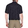 Men's Clustered Geo Print Short Sleeve Polo