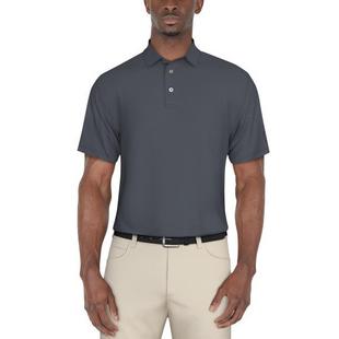 Men's Herringbone Jacquard Short Sleeve Polo