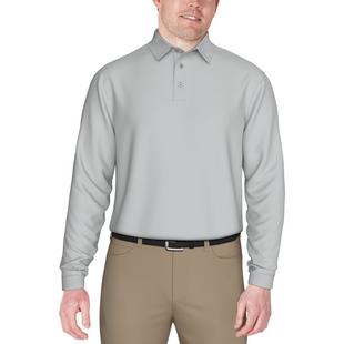 Men's Jacquard Longsleeve Polo PGA TOUR