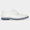 Chaussure Gallivanter en cuir et à crampons pour hommes - Blanc et gris
