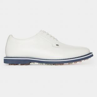 Men's Gallivanter Pebble Leather Spiked Golf Shoe - White/Grey