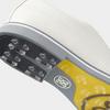 Chaussure Gallivanter en cuir et à crampons pour hommes - Blanc et gris