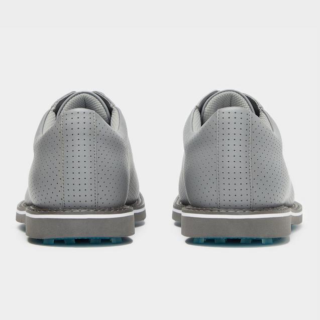 Men's Gallivanter Perforated Leather Spiked Golf Shoe - Grey
