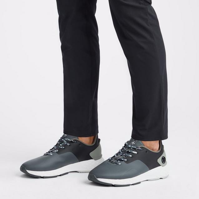 【G FORE】 MG4+(MEN) /追跡付 Men's MG4+ Spikeless Golf Shoe - Grey/Black | G/FORE | Golf