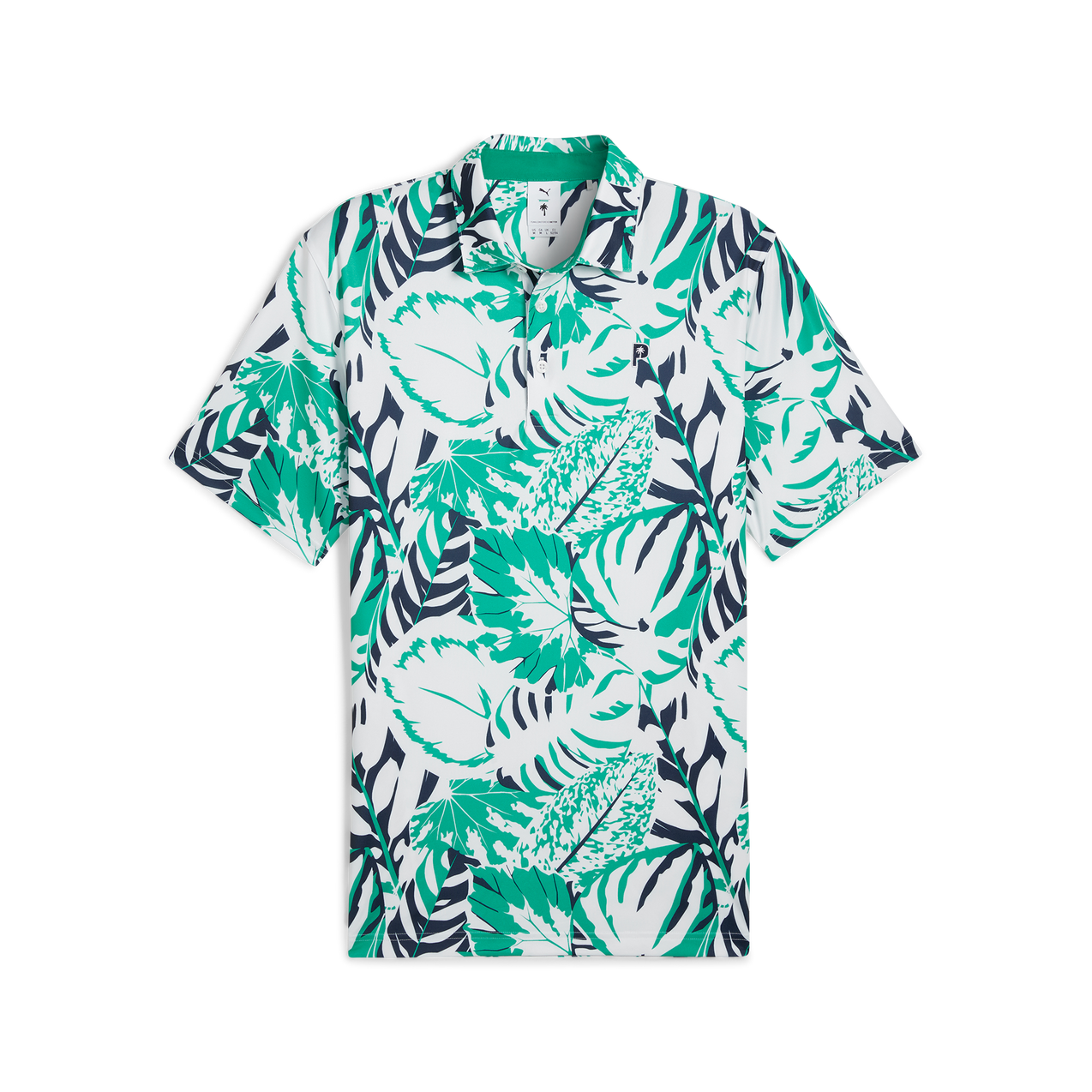 Men's Puma x PTC Palm Glitch Short Sleeve Polo