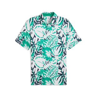 Men's Puma x PTC Palm Glitch Short Sleeve Polo