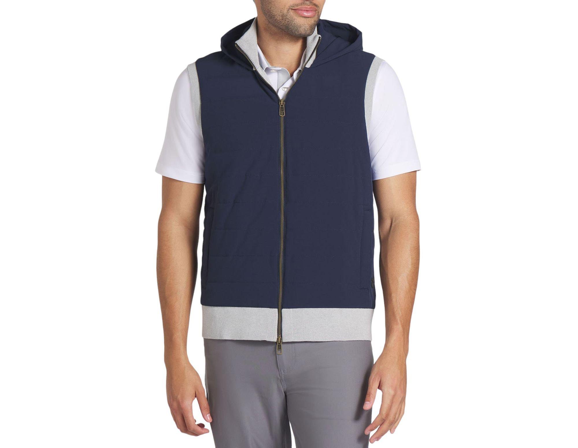 Men's Clubhouse Hybrid Full Zip Vest